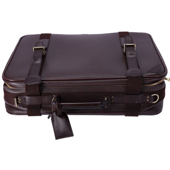 Louis Vuitton Satellite Taiga Boston Travel Bag M30096 Acajou Calf - Picture 6 of 9